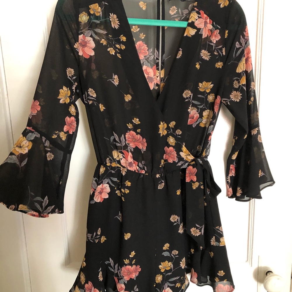 Floral romper